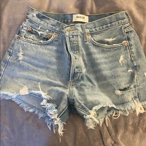 Agolde jean shorts!